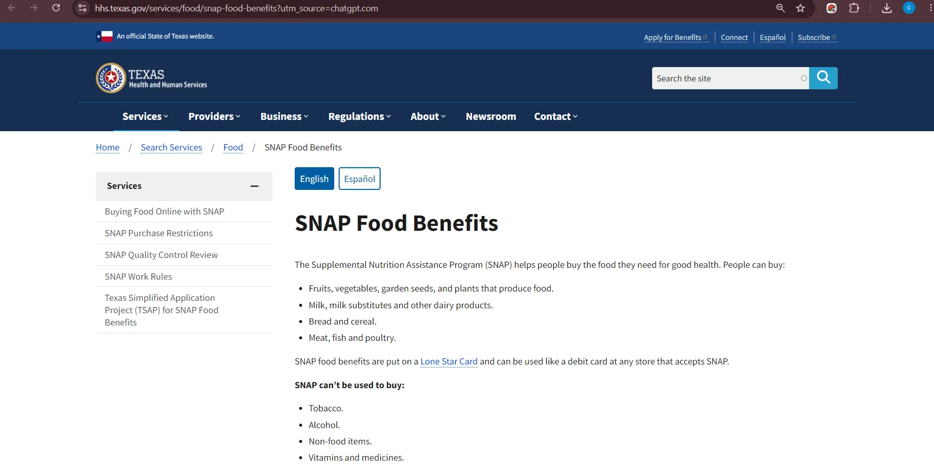 Official Your Texas Benefits office locator page for McKinney TX food stamp office and SNAP benefit office search